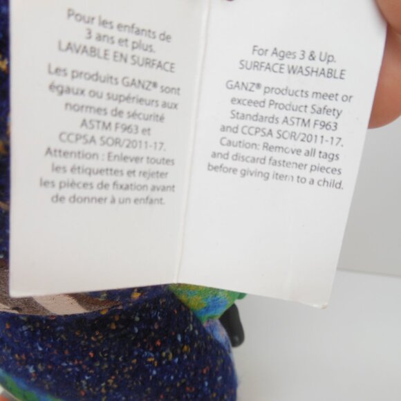 Ganz Bear Plush Watermarks #12998SP With Tag 14.5" - Picture 8 of 8